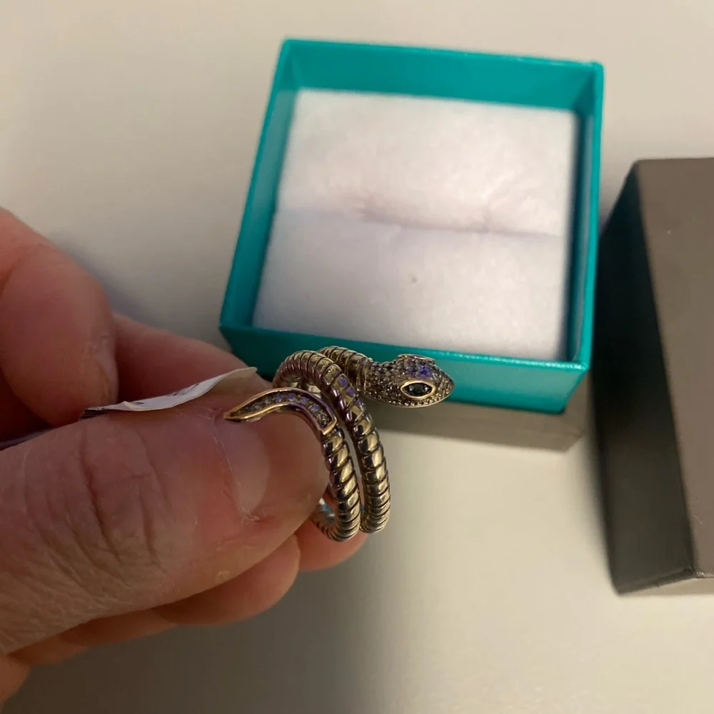 EFFY SNAKE RING - Picture 2 of 8